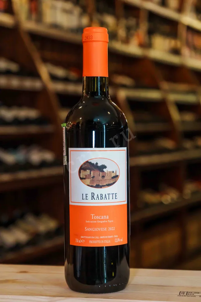 В магазине Крю Профи Sangiovese Le Rabatte 2022 0.75 л