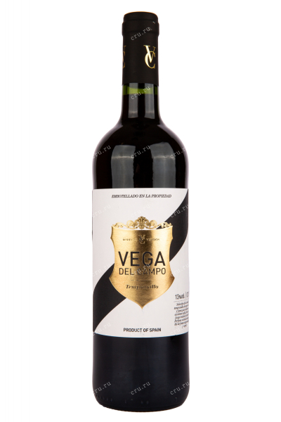 Вино Vega del Campo Tempranillo 2020 0.75 л