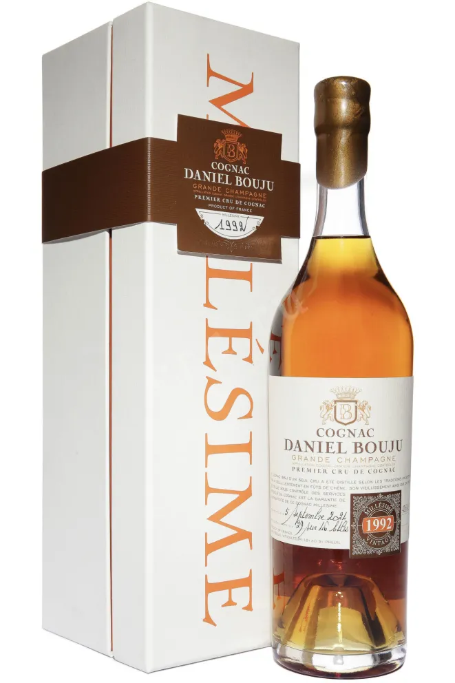 Коньяк Daneil Bouju Grande Champagne Premier Cru De Cognac in gift box 1992 0.7 л