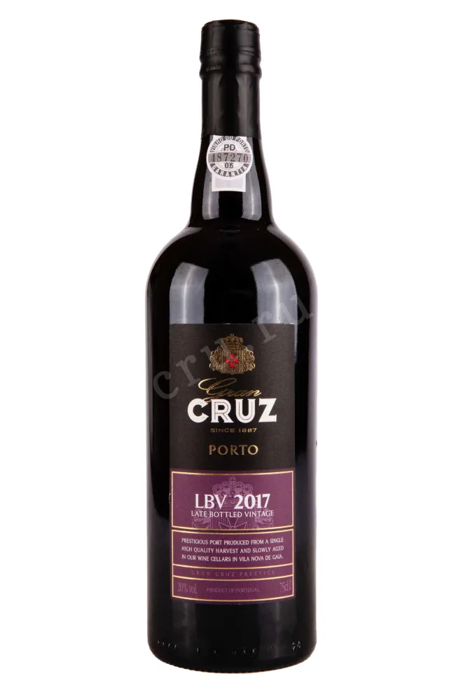 Бутылка Gran Cruz Late Porto Bottled Vintage 2017 0.75 л
