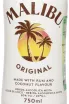 Этикетка Malibu Coconut Flavour 0.75 л