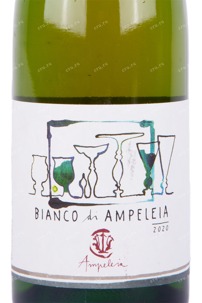 Этикетка вина Тоскана Бьянко Бьянко ди Ампелейя 2020 0.75