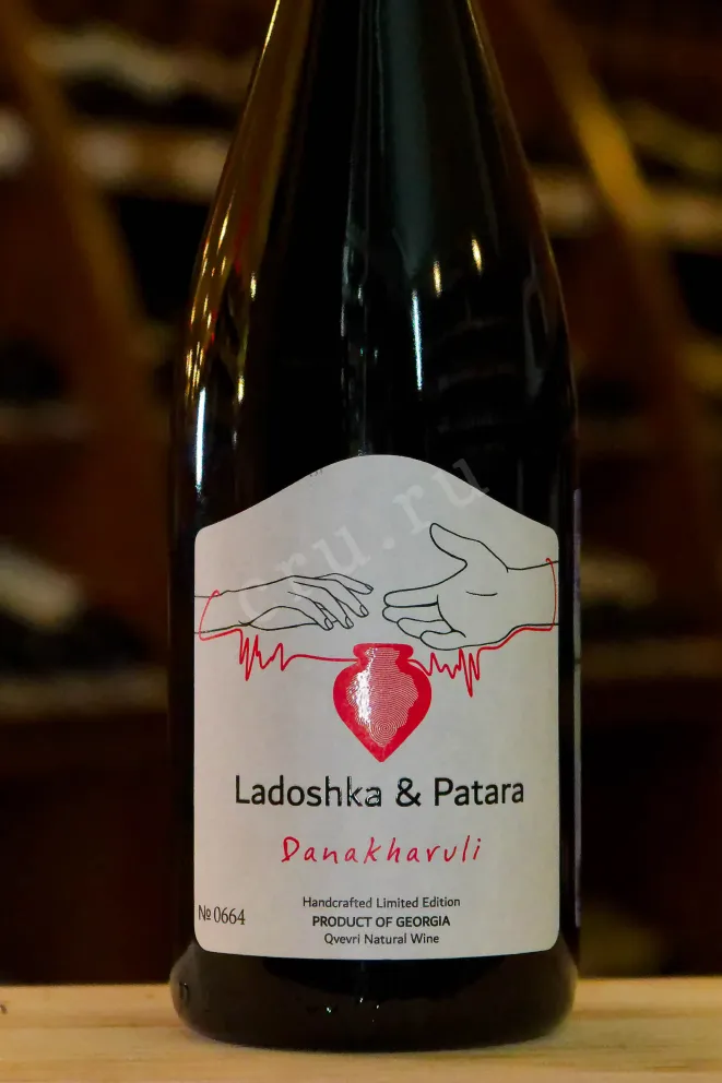 В магазине Крю Профи Ladoshka & Patara Danakharuli Qvevri 2022 0.75 л