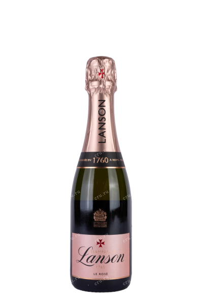 Шампанское Lanson Le Rose Brut 2017 0.375 л