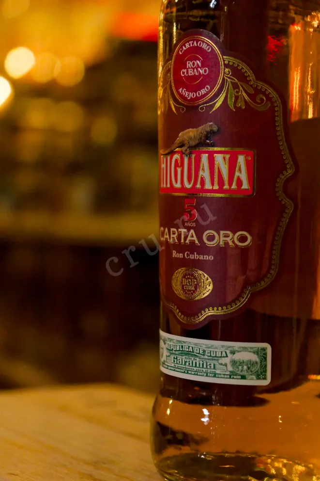 В магазине Крю Профи Higuana Carta Oro 5 years 0.7 л