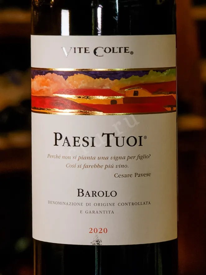 В магазине Крю Профи Paesi Tuoi Barolo DOCG 2020 0.75 л