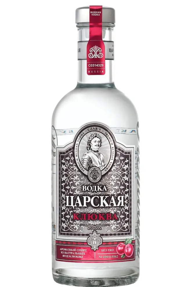 Водка Царская Клюква  0.5 л