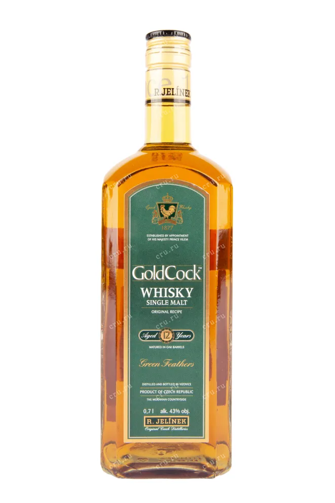 Бутылка виски Gold Cock 0.7