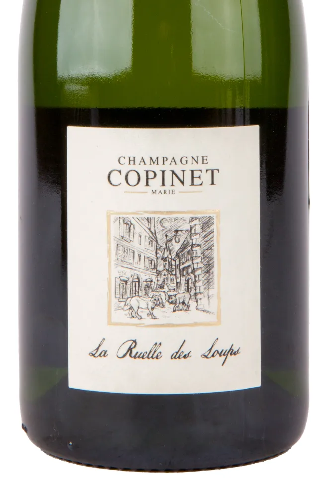 Этикетка игристого вина Marie Copinet La Ruelle des Loups 0.75 л