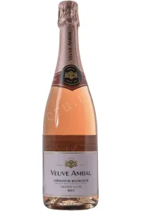 Игристое вино Veuve Ambal Grande Cuvee Rose Brut Cremant de Bourgogne 2023 0.75 л