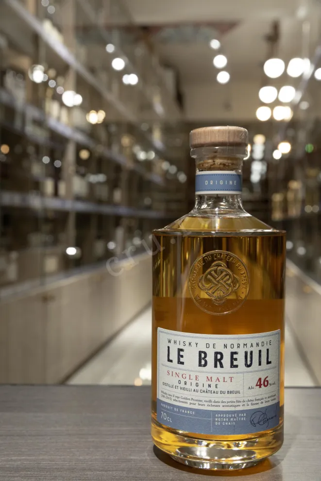 В магазине Крю Профи Le Breuil Single Malt Origine gift box 0.7 л