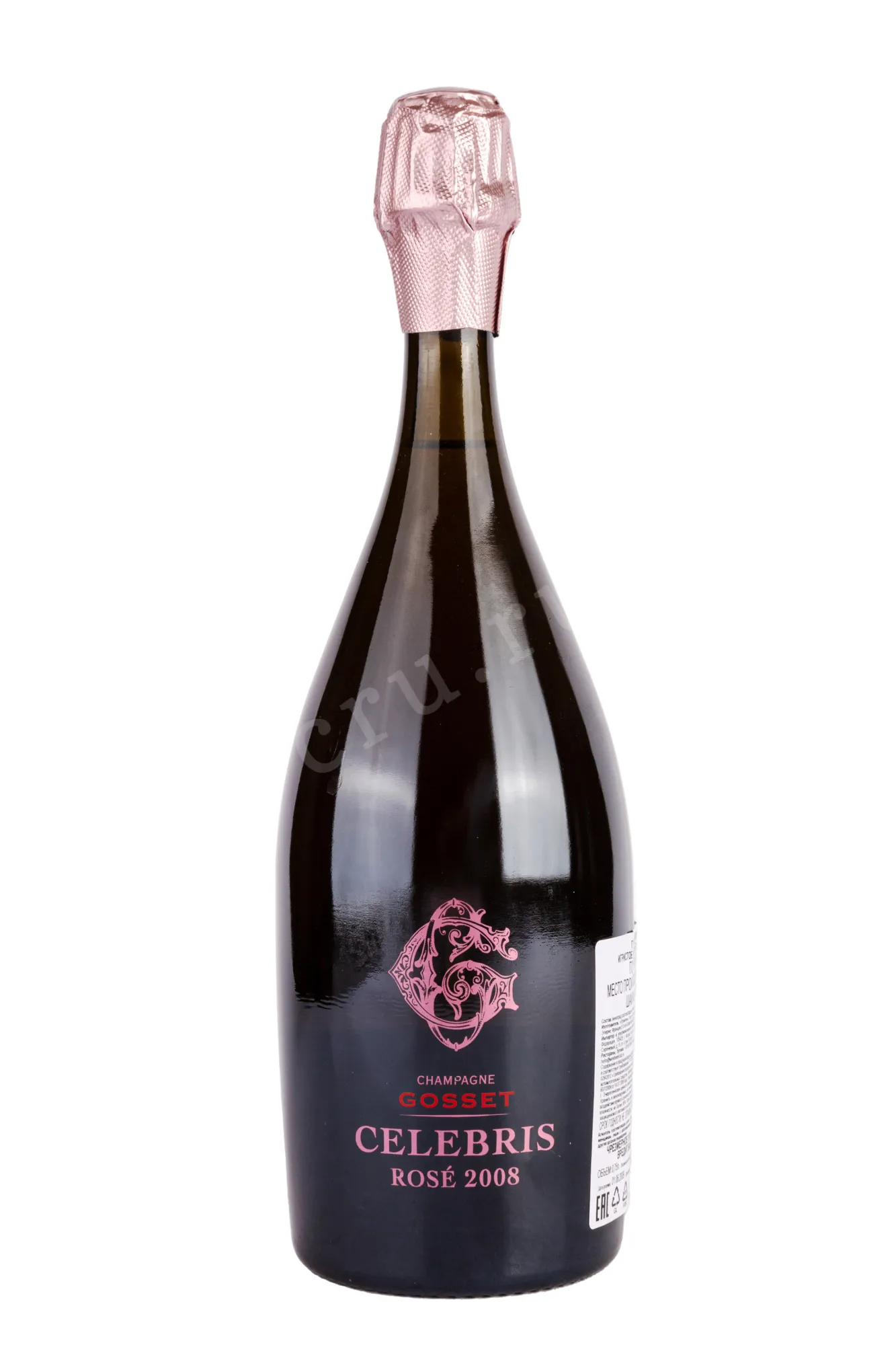 Фото — Шампанское Gosset Celebris Rose in gift box  0.75 л