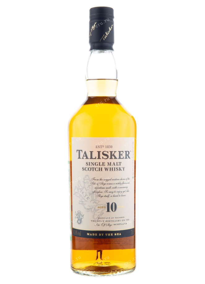 Бутылка виски Талискер 10 лет 0.75