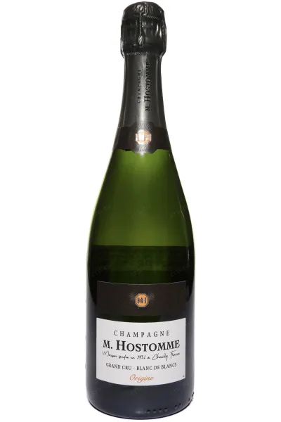 Шампанское M. Hostomme Origine Blan de Blancs 2022 0.75 л
