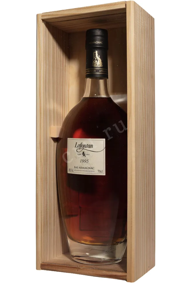 В деревянной коробке Lafontan 1995 0.7 л