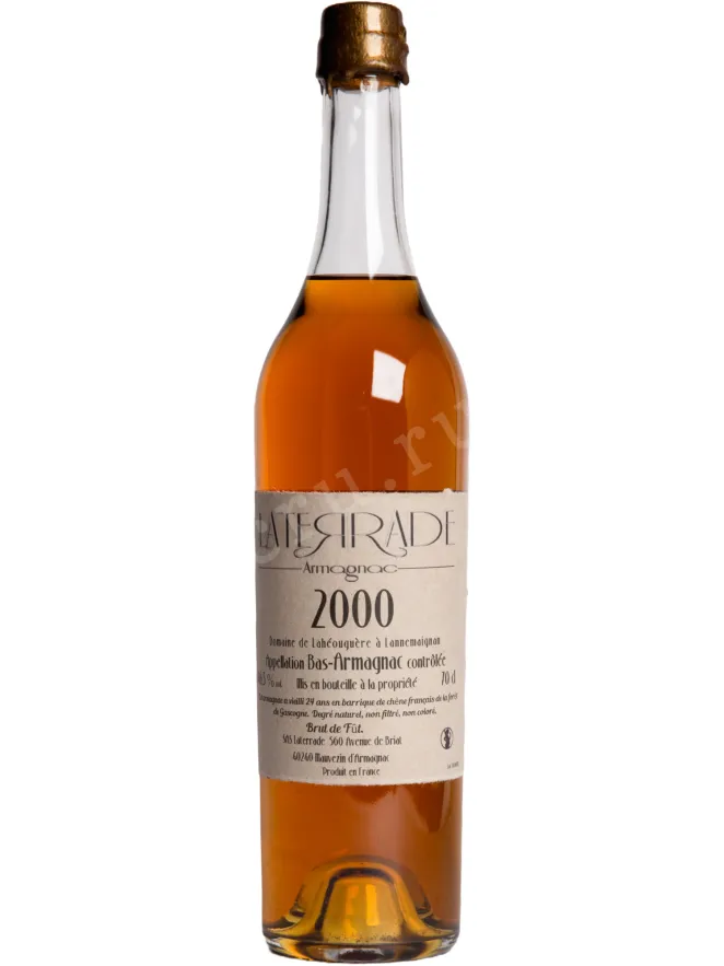 Арманьяк Laterrade Domaine de Laheouguere Bas-Armagnac 2000 0.7 л