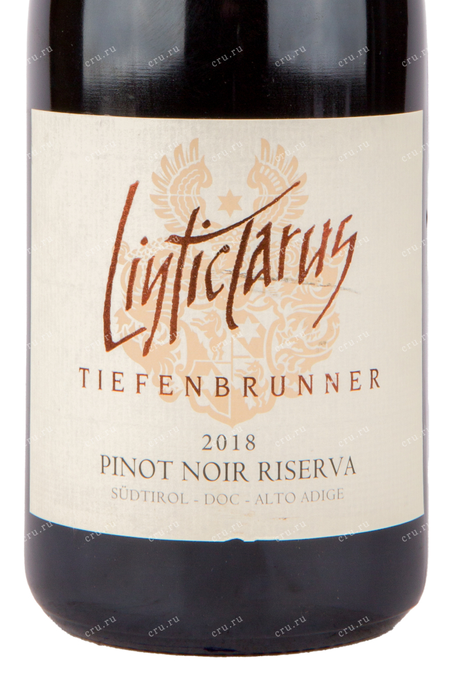 Вино Tiefenbrunner Pinot Nero Riserva Linticlarus 2018 0.75 л