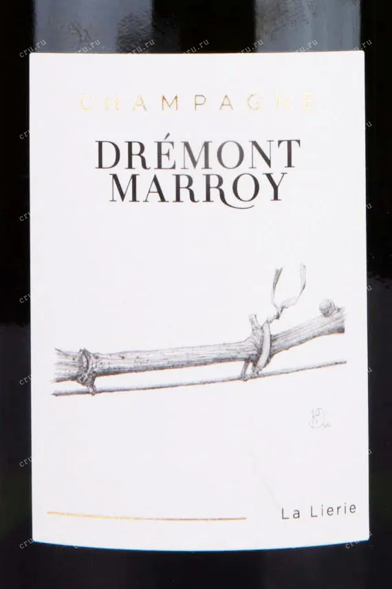 Этикетка Dremont Marroy Le Triau 2019 0.75 л