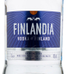 Этикетка водки Finlandia 1
