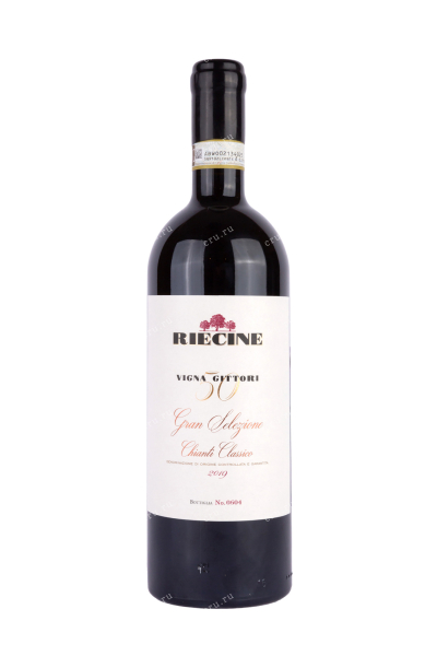 Вино Vigna Gittori Chianti Classico Gran Selezione Riecine 2019 0.75 л