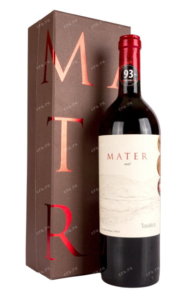 Вино TerraMater Mater gift box 2017 0.75 л