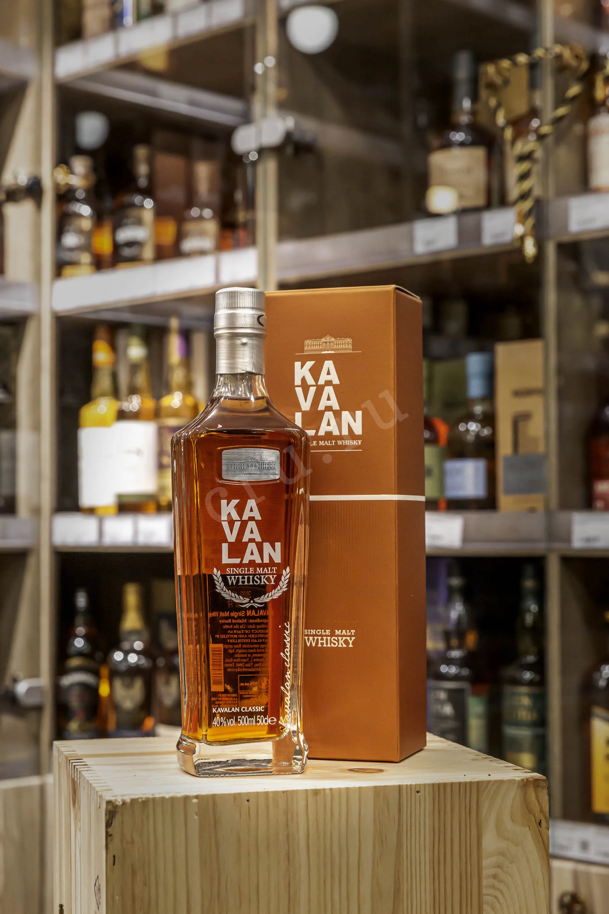 Kavalan Classic in gift box 0.5 л купить - Тайваньский виски