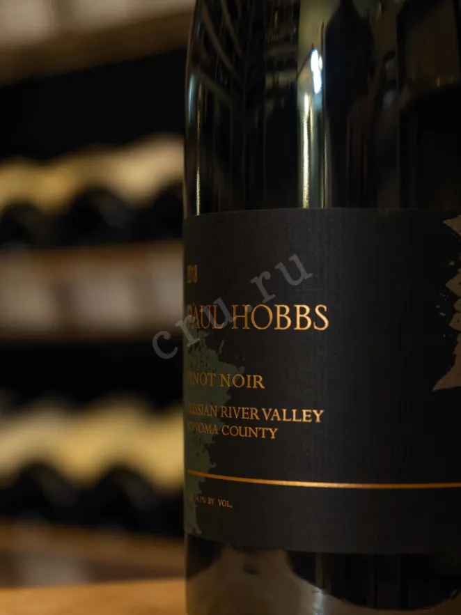 В магазине Крю Профи Paul Hobbs Russian River Valley Pinot Noir 2018 0.75 л