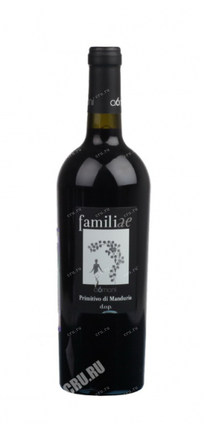 Вино A6mani Familiae Primitivo di Manduria 2015 0.75 л