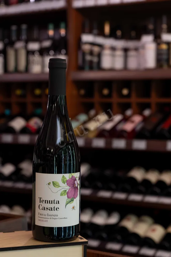В магазине Крю Профи Tenuta Casate Merlot 2022 0.75 л