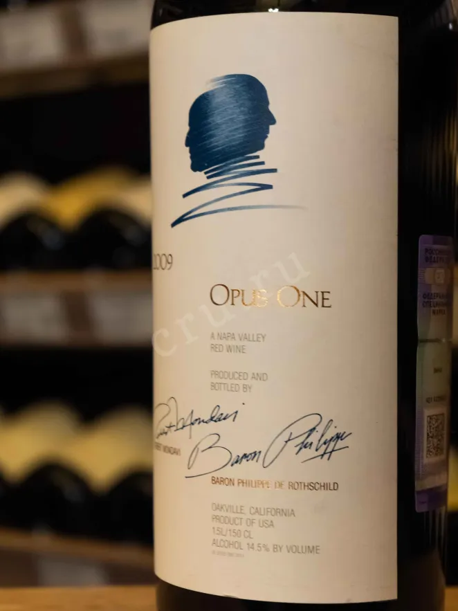 В магазине Крю Профи Opus One Napa Valley 2009 2009 1.5 л