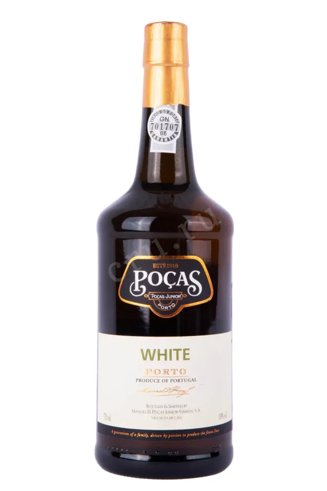 Портвейн Pocas Porto White 2016 0.75 л