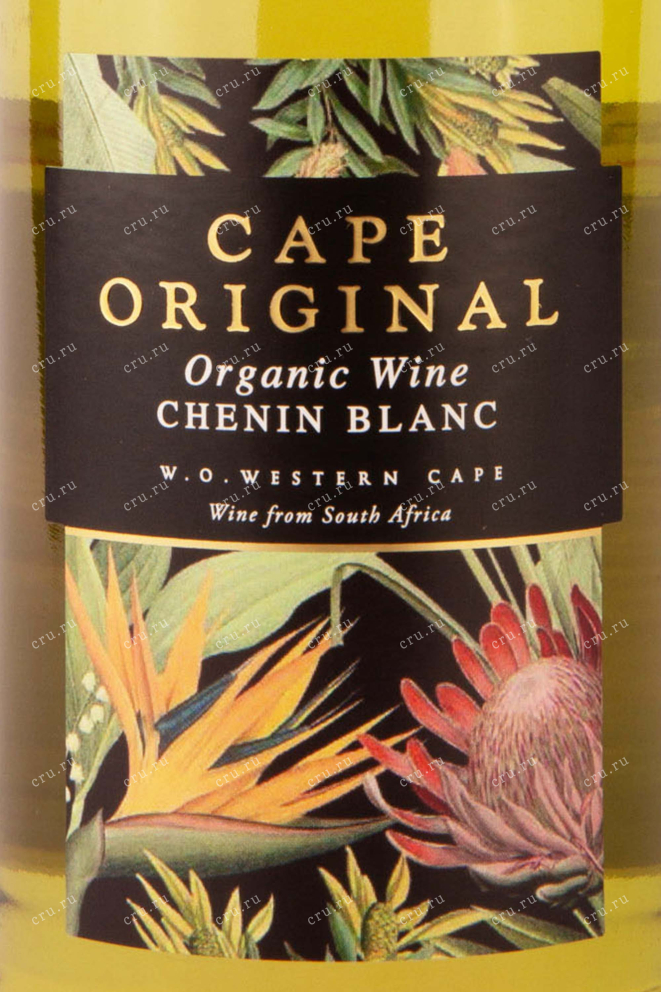 Этикетка Cape Original Chenin Blanc 2021 0.75 л