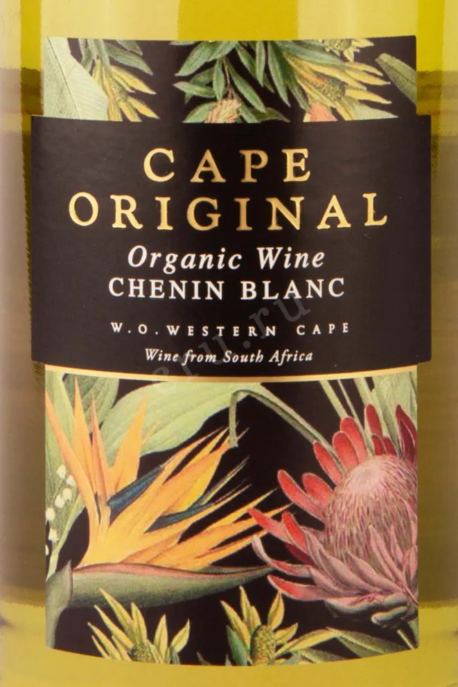 Этикетка Cape Original Chenin Blanc 2021 0.75 л