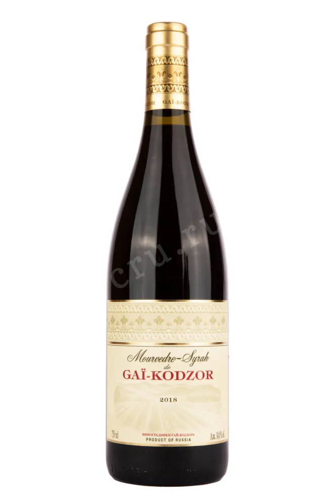 Вино Мурведр-Сира де Гай-Кодзор 2022 0.75 л