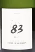 Этикетка Crete Chamberlin 1683 Brut 2019 0.75 л