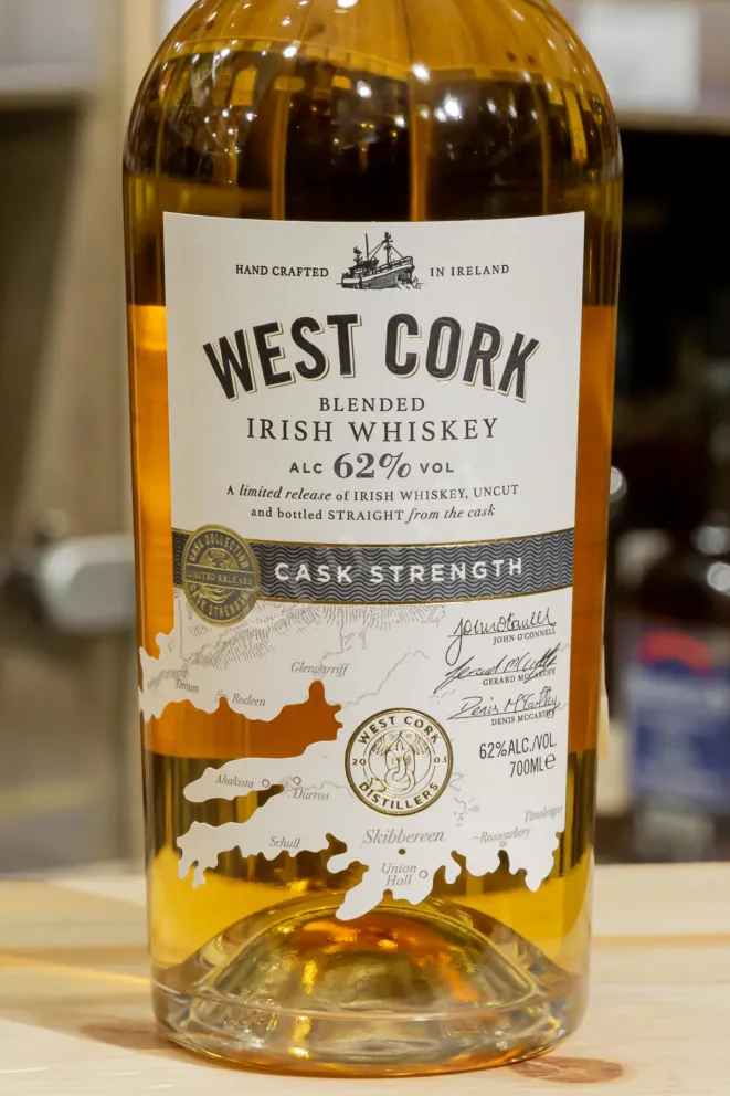 В магазине Крю Профи West Cork Cask Strength in gift box 0.7 л