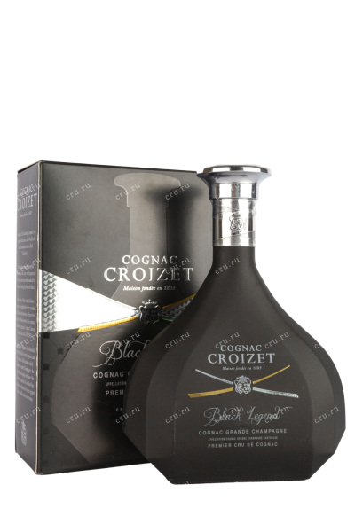 Коньяк Croizet Black Legend gift box   0.7 л