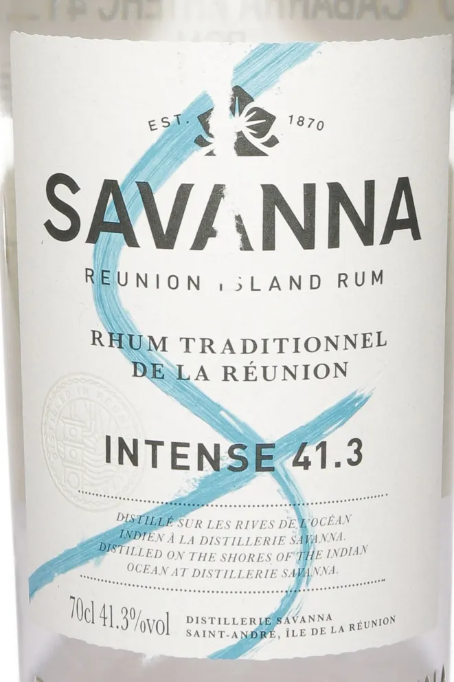 Этикетка Savanna Intense 41.3 0.7 л