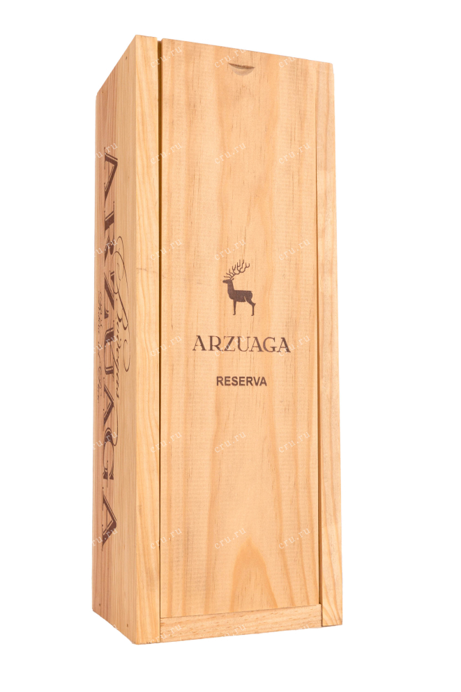 Деревянная коробка Arzuaga Reserva Ribera del Duero gift box 2014 1.5 л