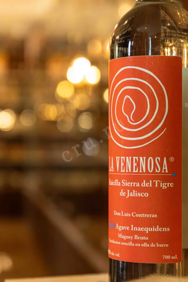 В магазине Крю Профи La Venenosa Raicilla Sierra del tigre de Jalisco 0.7 л