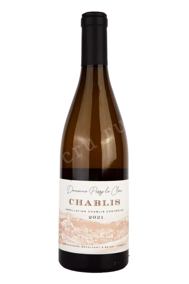 Вино Domaine Passy le Clou Chablis 2021 0.75 л