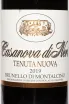 Этикетка Casanova di Neri Brunello di Montalcino Tenuta Nuova 2019 0.75 л