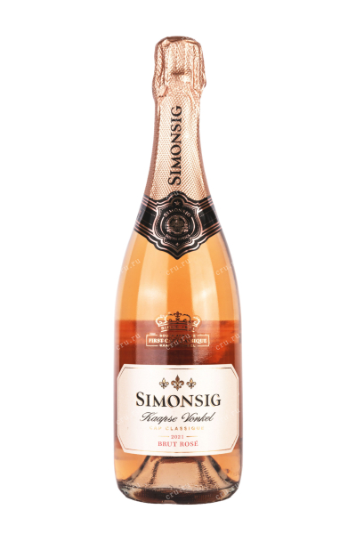 Игристое вино Kaapse Vonkel Cap Classique Brut Rose 2021 0.75 л