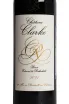 Этикетка Chateau Clarke Baron Edmond de Rothschild 2021 0.75 л