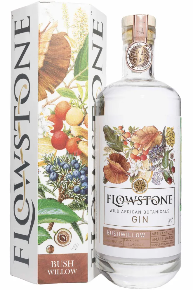 Джин Flowstone Bushwillow in gift box  0.75 л