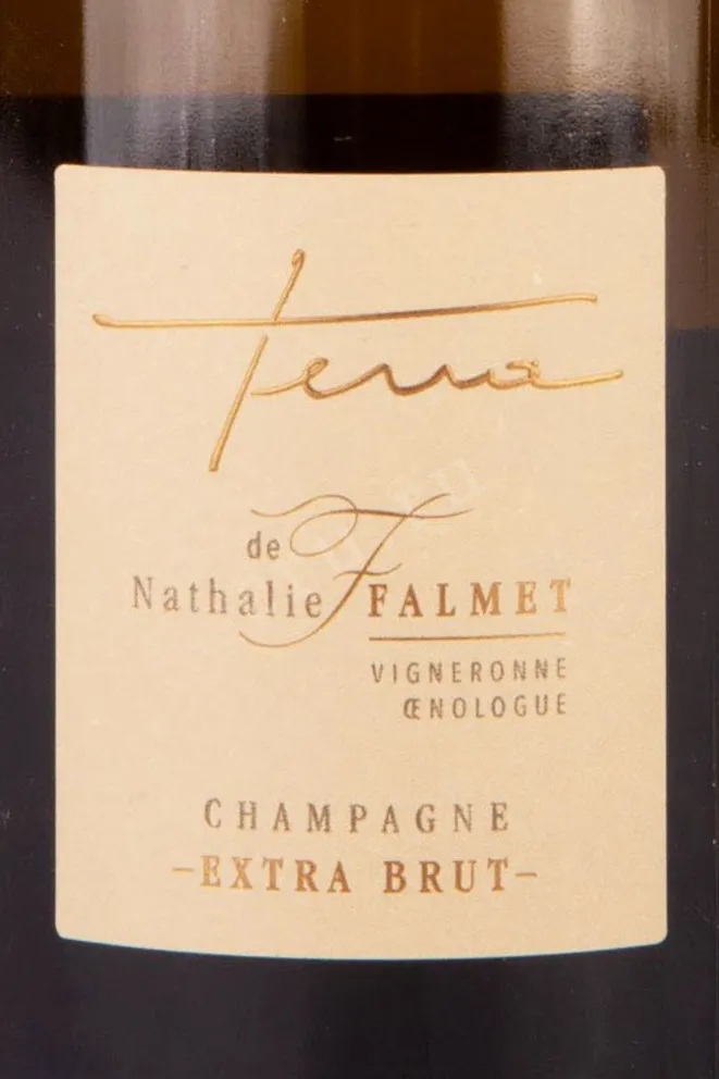 Этикетка Nathalie Falmet Cuvee Terra 2014 0.75 л