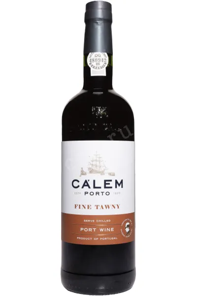 Портвейн Calem Fine Tawny 2018 0.75 л