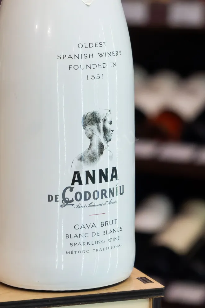 В магазине Крю Профи Anna de Codorniu Blanc De Blancs Brut Reserva 2022 0.75 л