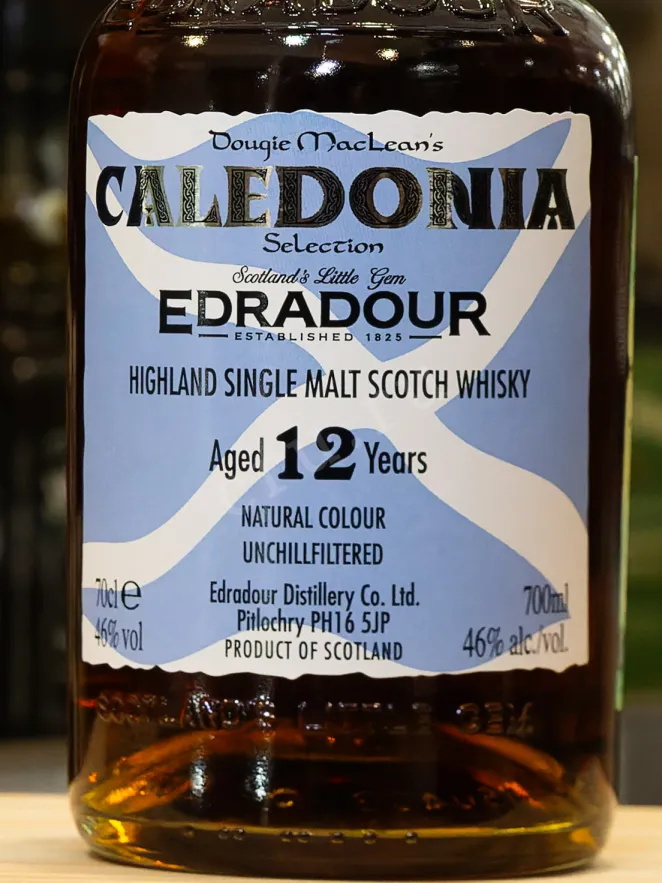 В магазине Крю Профи Edradour Caledonia 12 years in a tube 0.7 л