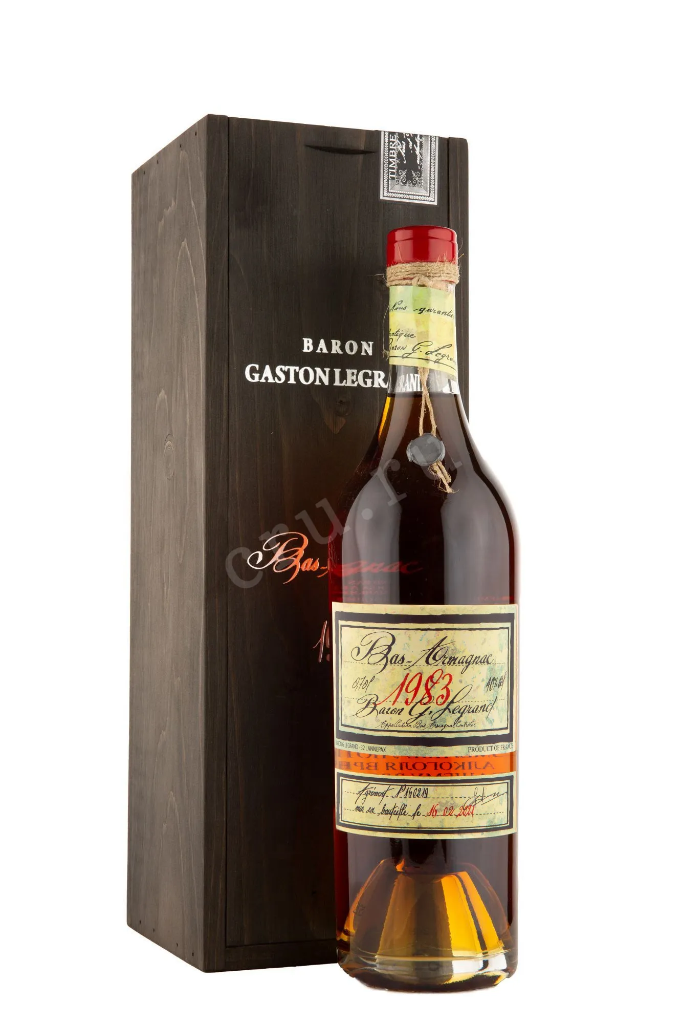 Фото — Арманьяк Baron G. Legrand 1983 0.7 л